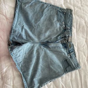 Everlane denim shorts